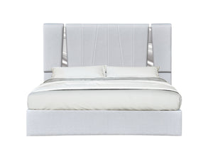 Matisse Queen Bed in Silver Grey
