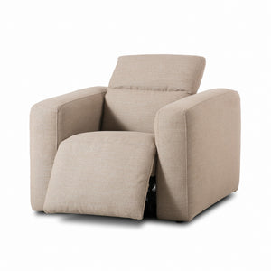 Radley Power Recliner Accent Chair - Crypton® Nomad Taupe