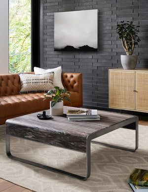 Williams Leather Sofa-75"-Nat Wash Camel
