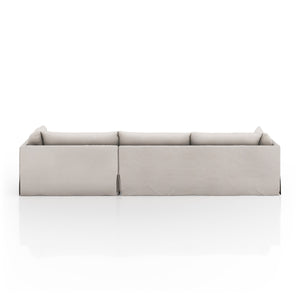 Habitat 2Pc Raf Sectional In 133'' In Moon