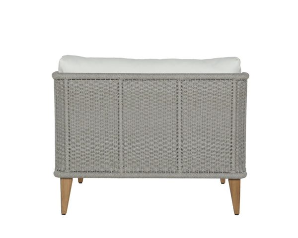 IBIZA ARMLESS CHAIR - NATURAL - STINSON WHITE
