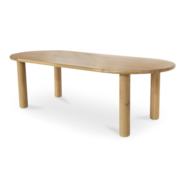 Moe's Milo Large Dining Table in Oak Finish