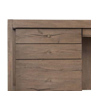 Suspension Desk In Grey Oak