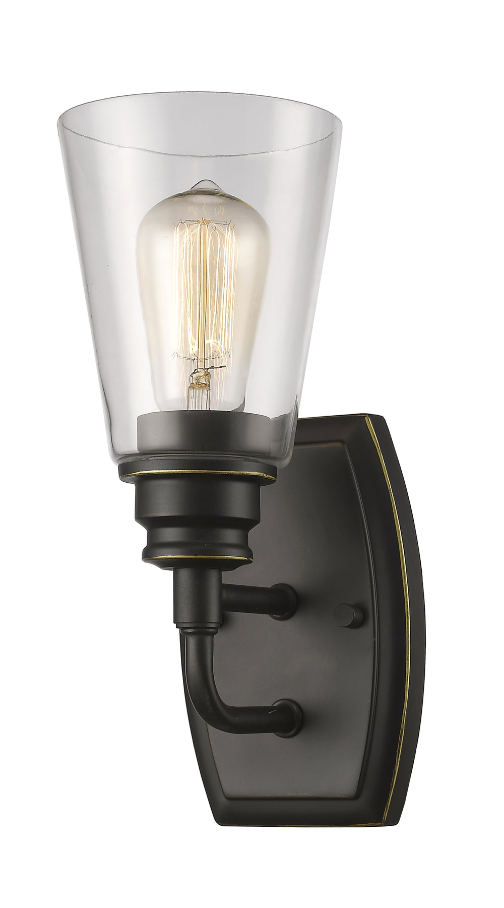 Annora 1 Light Wall Sconce in Olde Bronze Finish