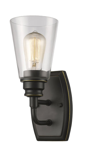 Annora 1 Light Wall Sconce in Olde Bronze Finish