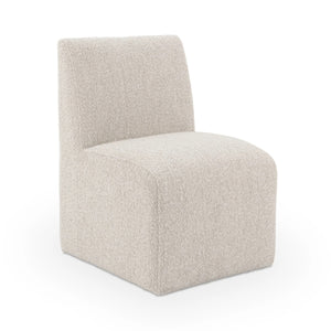 Brighton Upholstered Dining Chair in Coastal Sand