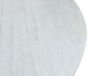 Ithaca Dining Table White & Gold