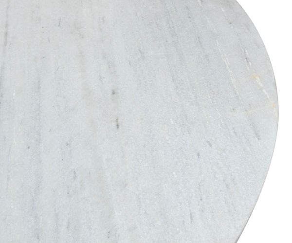 Ithaca Dining Table White & Gold