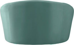 Vivian Chair In Mint Velvet