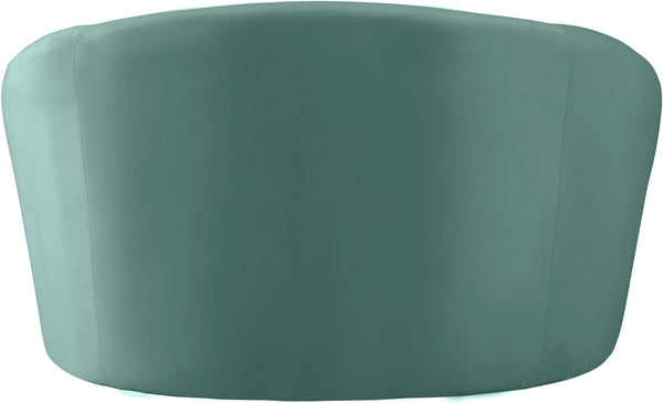 Vivian Chair In Mint Velvet