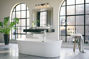Joliet 5 Light Vanity in Matte Black Finish