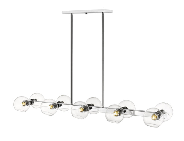 Marquee 10 Light Pendant in Chrome  Finish