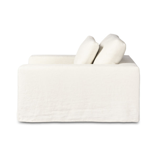 Ostend Outdoor Slipcover Chair - Bombay Flax