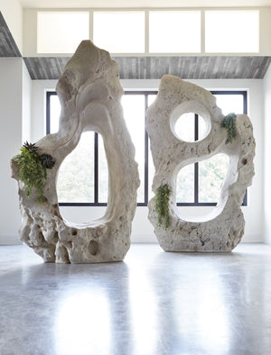 Colossal Cast Stone Sculpture, Roman Stone