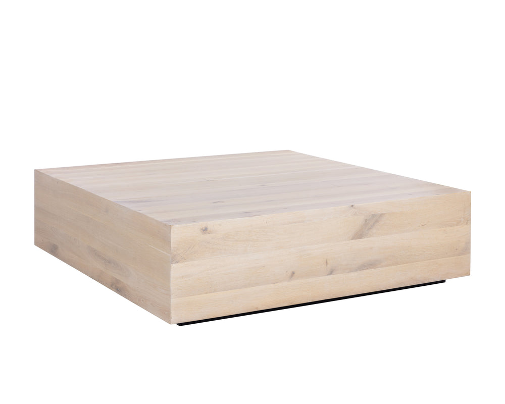 FREZCO COFFEE TABLE - SQUARE - LIGHT OAK