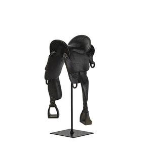 Colt III 8L x 9W Black Equestrian-Inspired English Horse Saddle