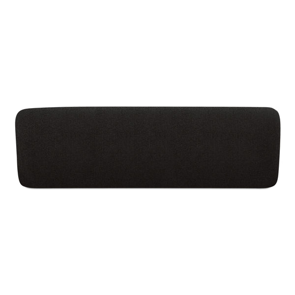 Moe's Faye Black Boucle Sofa