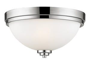 Ashton 2 Light Flush Mount in Chrome  Finish