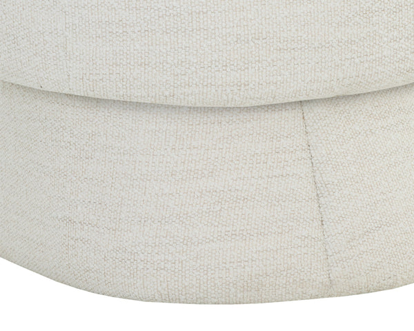 LAURYN LOUNGE CHAIR - MERINO PEARL