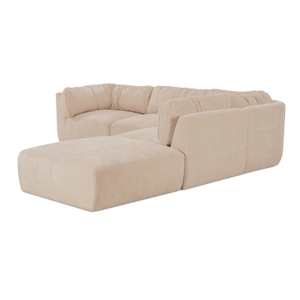 Moe's Matina Dream Modular Sectional in Oatmeal