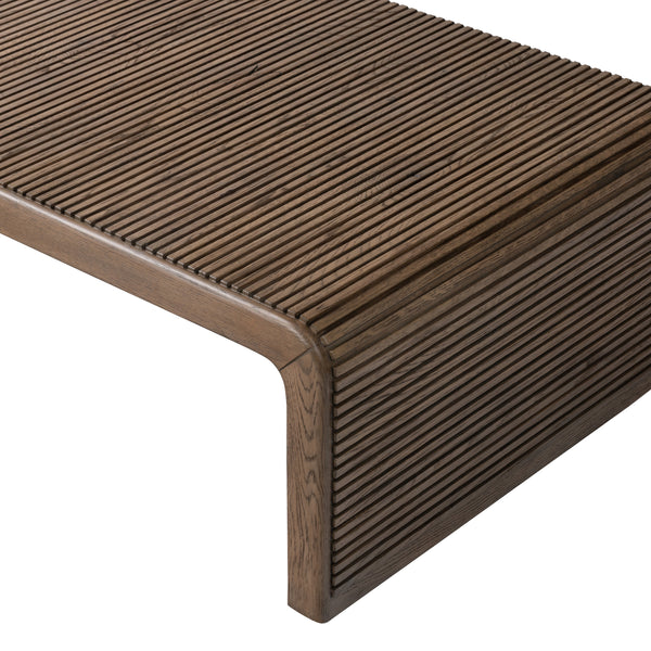 Leo Coffee Table in Rustic Grey