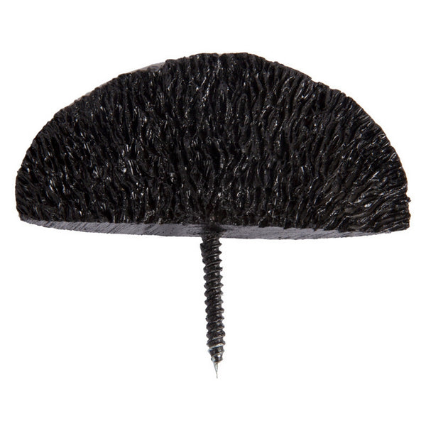 Shelf Mushroom Wall Play, Set of 2, Black Shine