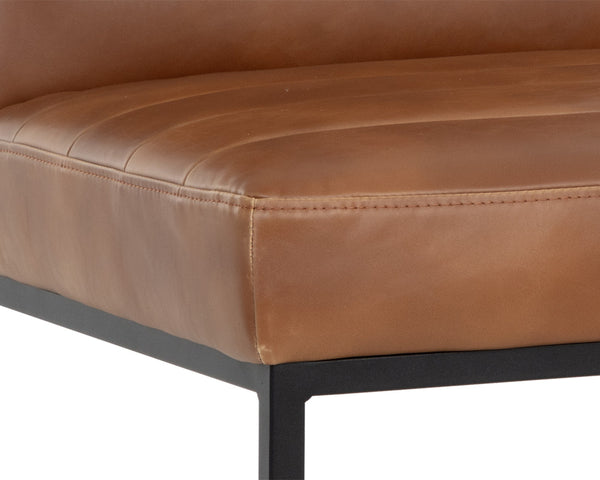SPYROS DINING CHAIR - TOBACCO TAN