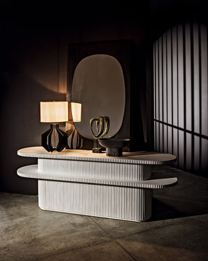 Parker Console, White Wash