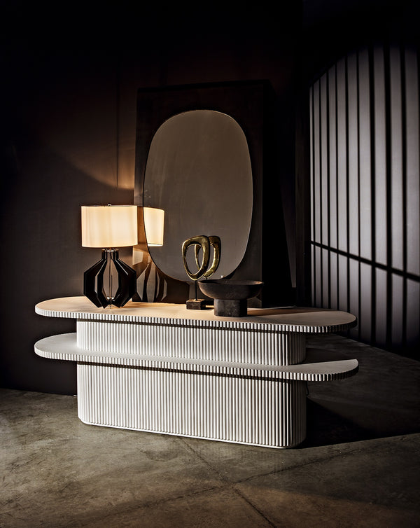 Parker Console, White Wash