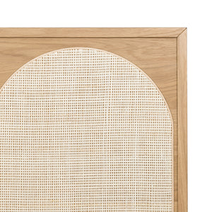 Allegra Bed-Natural Cane-King