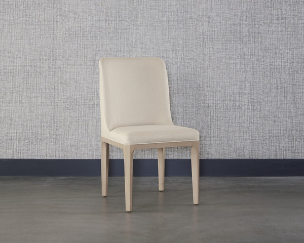 ELISA DINING CHAIR - LIGHT OAK - MAINZ CREAM