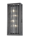 Meridional 4 Light Wall Sconce in Bronze Finish