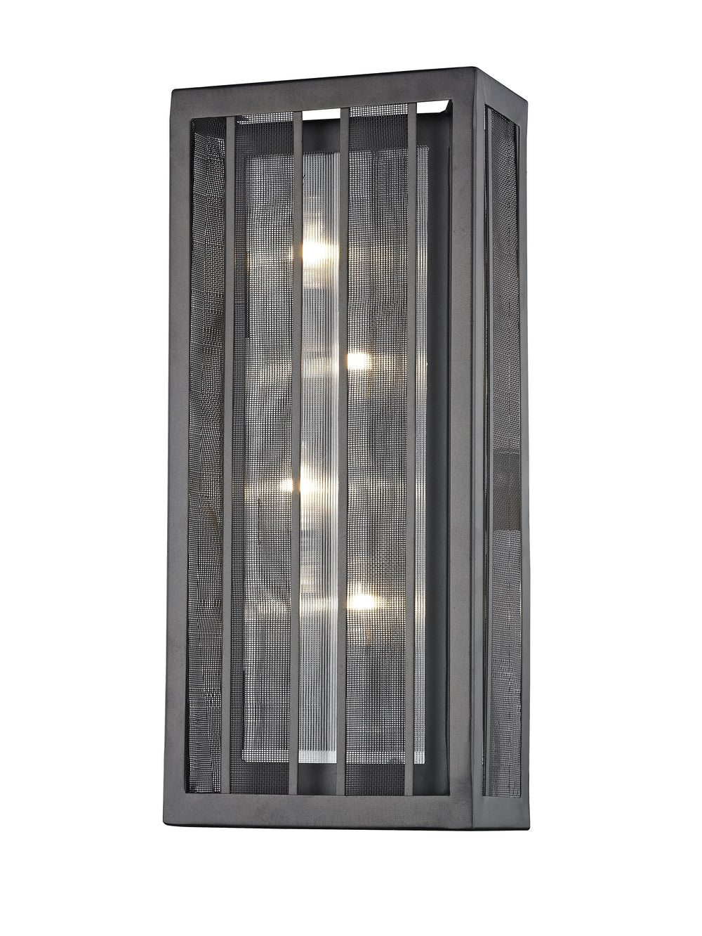 Meridional 4 Light Wall Sconce in Bronze Finish
