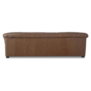Moe's Halston Sofa in Tan Leather