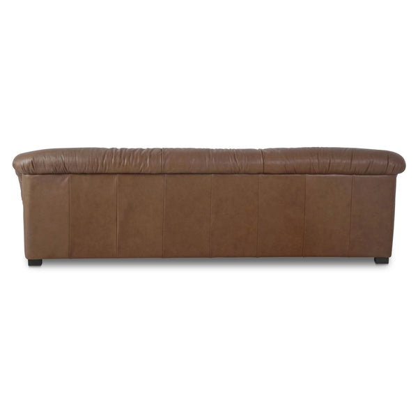 Moe's Halston Sofa in Tan Leather