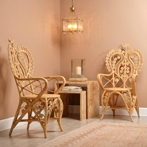  Hibiscus Rattan Arm Chair