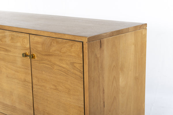 Reza Media Console-Smoked Honey