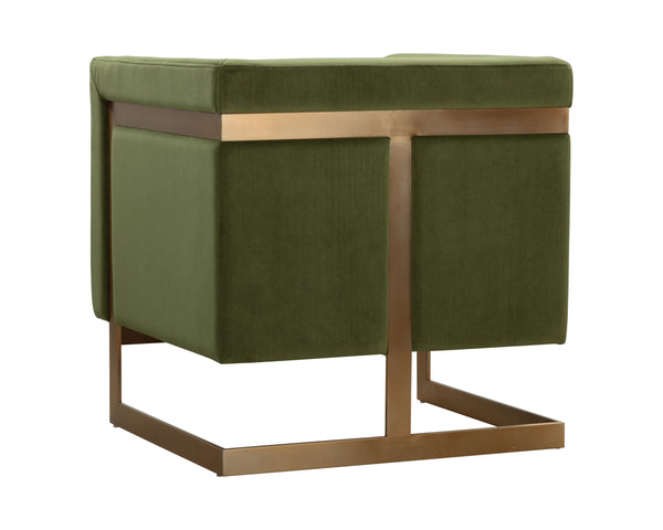 YVETTE ARMCHAIR - GOLD - MEG OLIVE
