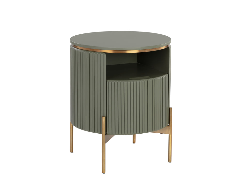PALOMA END TABLE - SAGE GREEN