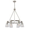 Clarence AC10765BN Chandelier in Brushed Nickel