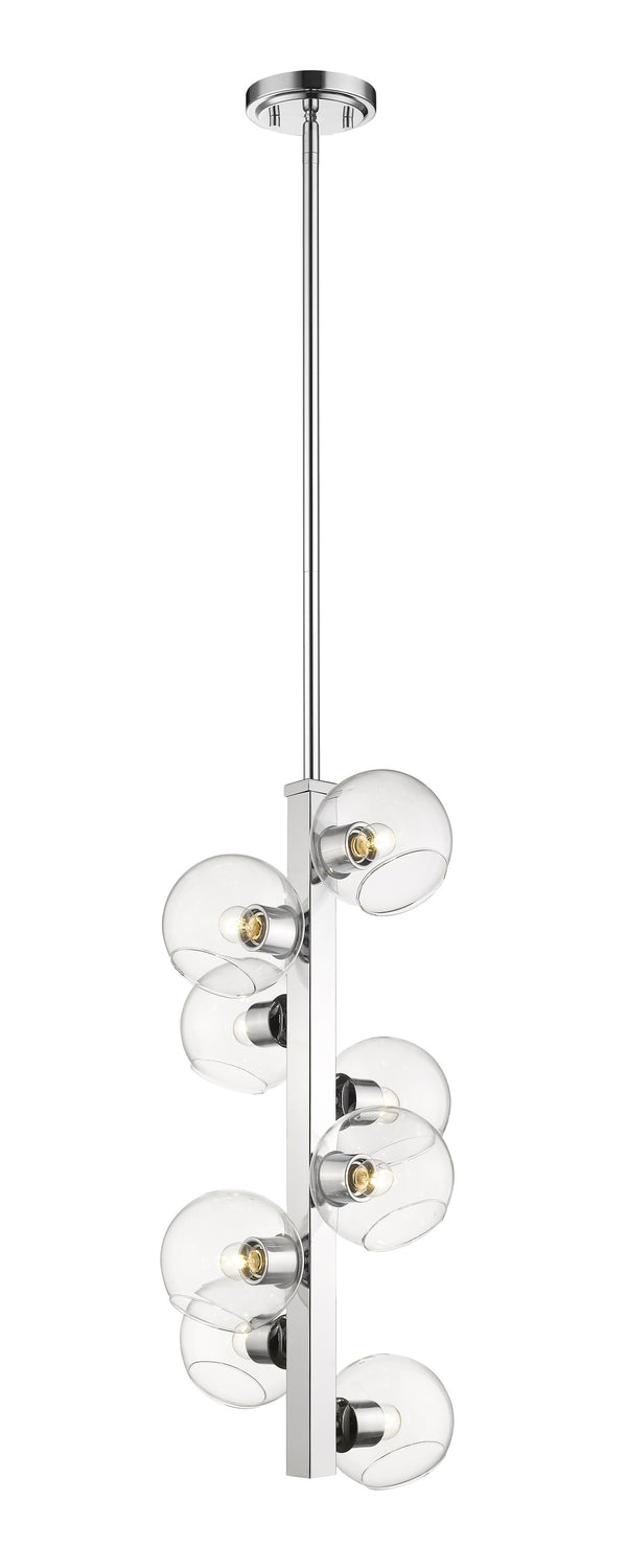 Marquee 8 Light Pendant in Chrome  Finish