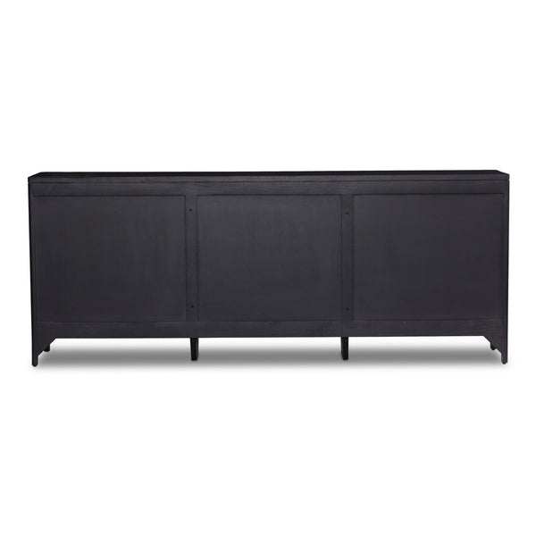 Sydney 9 Drawer Dresser In Black Wash