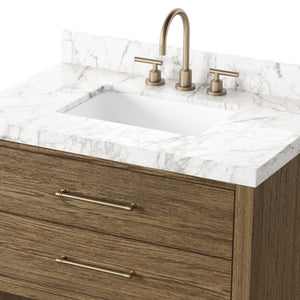 Anthem Single Vanity - Washed Natural Veneer