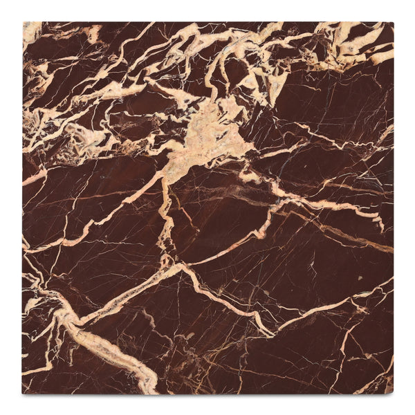 Rosa Coffee Table in Rosso Levanto Marble