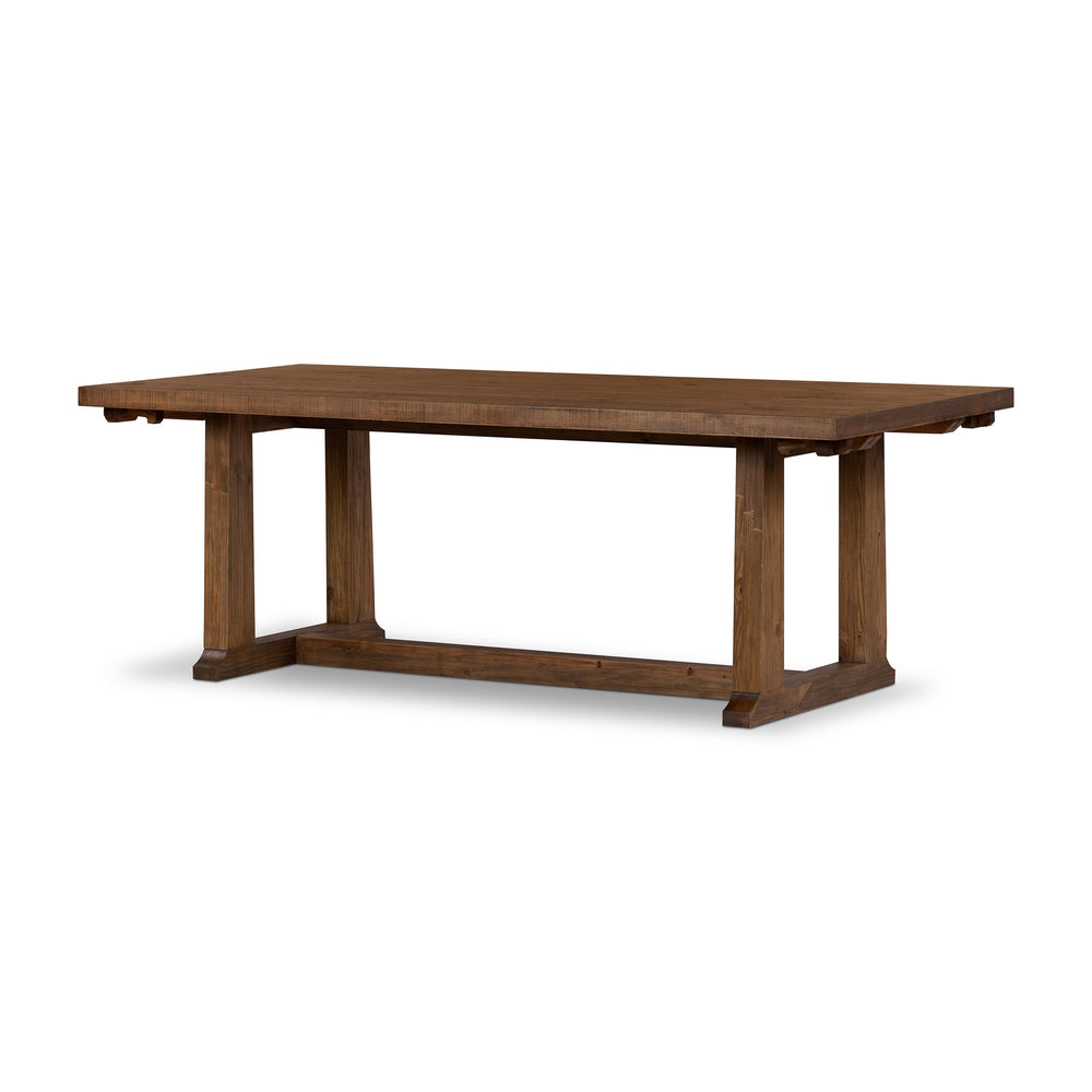 Otto Extension Dining Table In Honey Pine