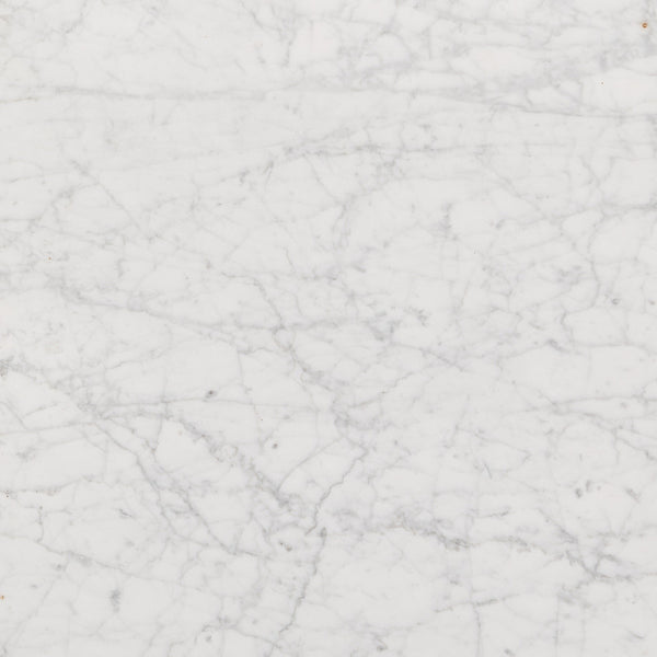 Masera Marble Coffee Table - White Carrara Marble