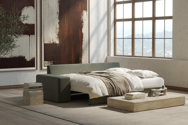 VILANDER SOFA BED, WIDE ARMS, 57"X79"