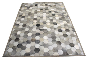 Hairon Leather Rug - No Padding
