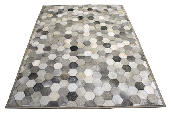 Hairon Leather Rug - No Padding
