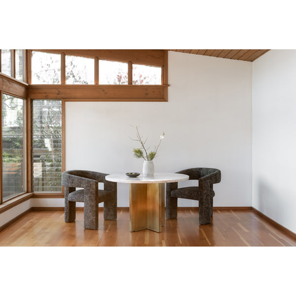 Moe's Elo Armchair in Black Polyester